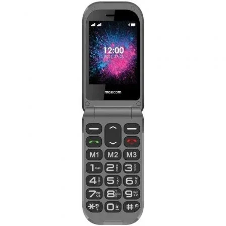 Maxcom MM827 Teléfono Móvil Plegable para Personas Mayores 4G, Botón SOS, Cargador de Escritorio, Teclas Grandes, Negro Maxcom MM827 Teléfono Móvil Plegable para Personas Mayores 4G, Botón SOS, Cargador de Escritorio, Teclas Grandes, Negro